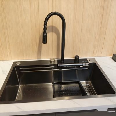 DeepMax Pro Tek Gözlü Paslanmaz Çelik Mutfak Evyesi