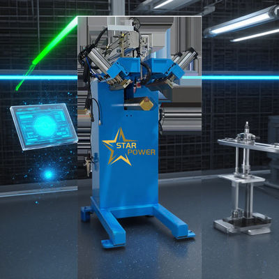 220V 500W CNC Dikey Kaynak, Dört Köşeli Yuvarlak Kaynak için 0.1-1.2MPa Hava Basıncı