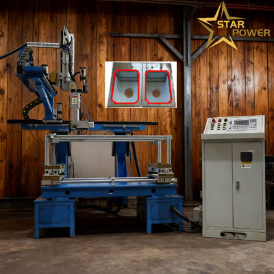 Yüksek verimlilikli CNC Otomatik Düz Dört Taraflı Kaynak Makinesi, 0.8-4.0mm plakalar için 4 Eksenli Senkron Bağlantı ve Hassaslıklı Füzyon Kontrolü