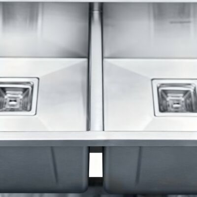 Ses geçirmez & Anti-Kondansasyon Çift Kasa Mutfak Lavabosu