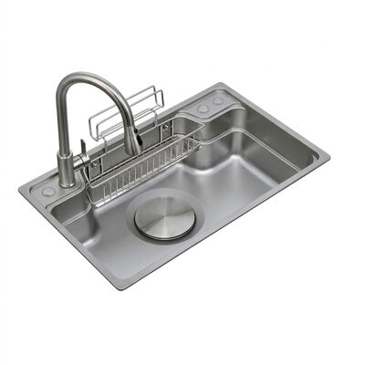 İyi fiyat Apron Front 23x21 Handmade Bar Sink SUS304 16 Gauge Single Bowl Deep Basin çevrimiçi