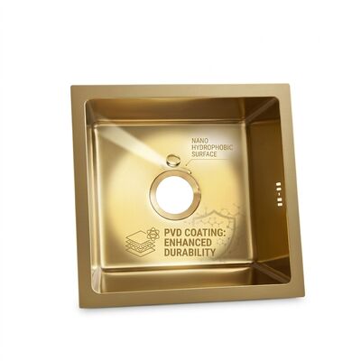 İyi fiyat Undermount 29x20 Single Bowl Kitchen Sink SUS304 16 Gauge 10 Inch Deep çevrimiçi