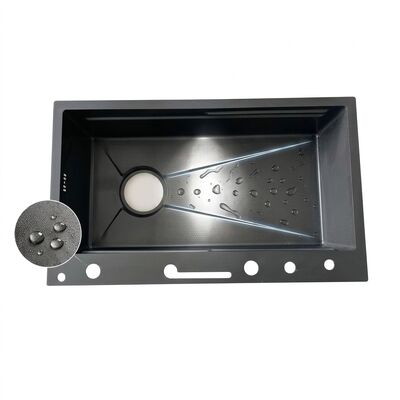 İyi fiyat 30 Inch Drop-In Double Bowl Kitchen Sink 22 Gauge with Two Faucet Holes çevrimiçi